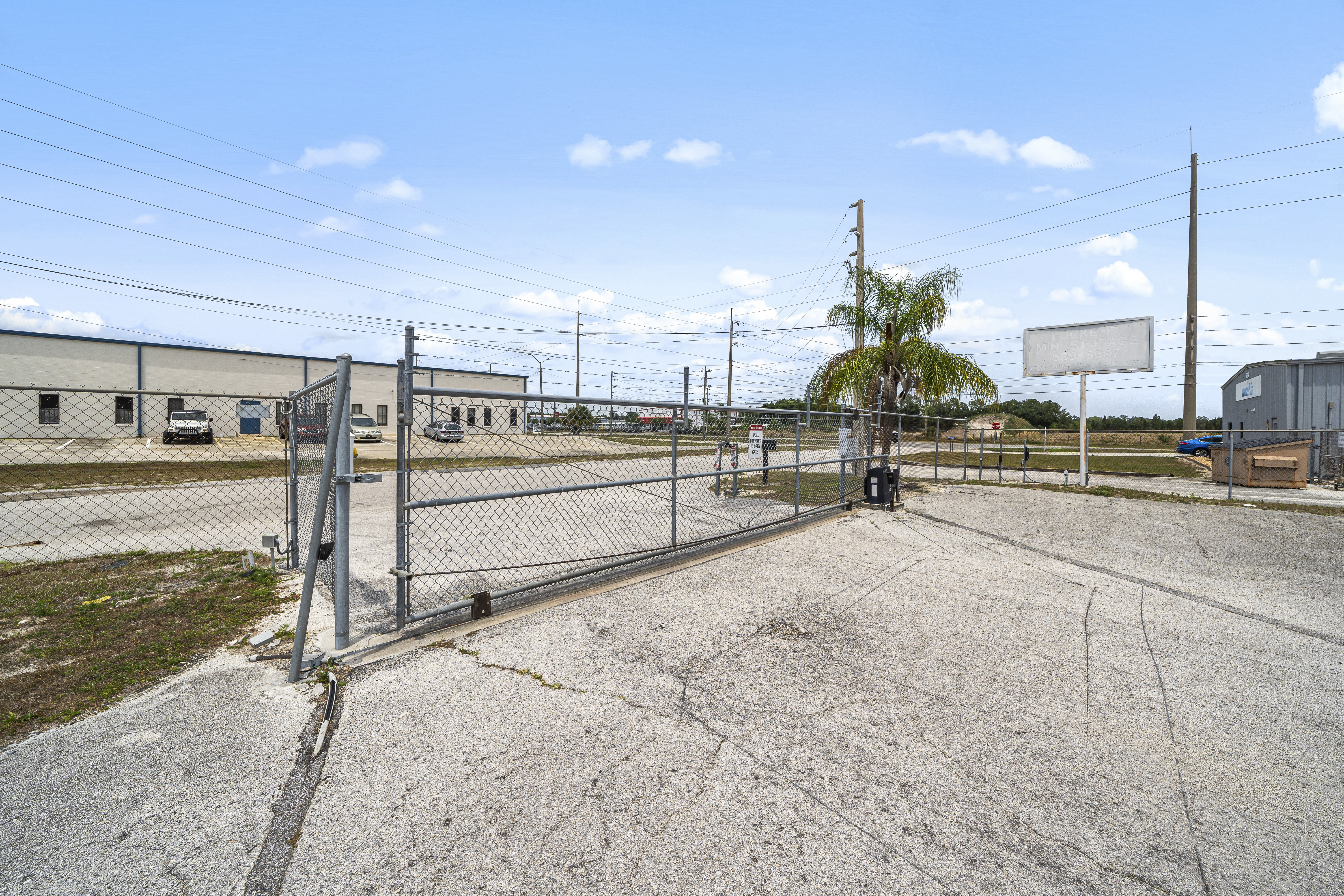 Gate System Key Pad Access